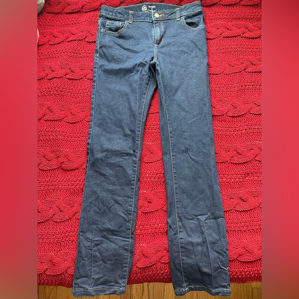 Straight Leg Junior Jeans